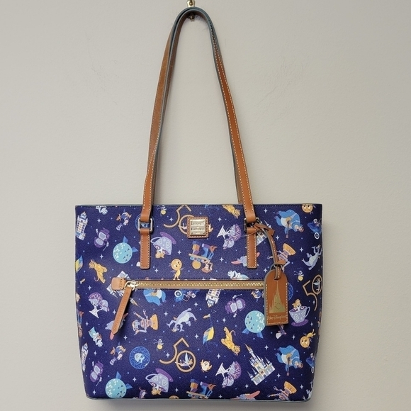 Dooney & Bourke Disney World 50th Anniversary Tote Bag 2022 - Picture 1 of 10